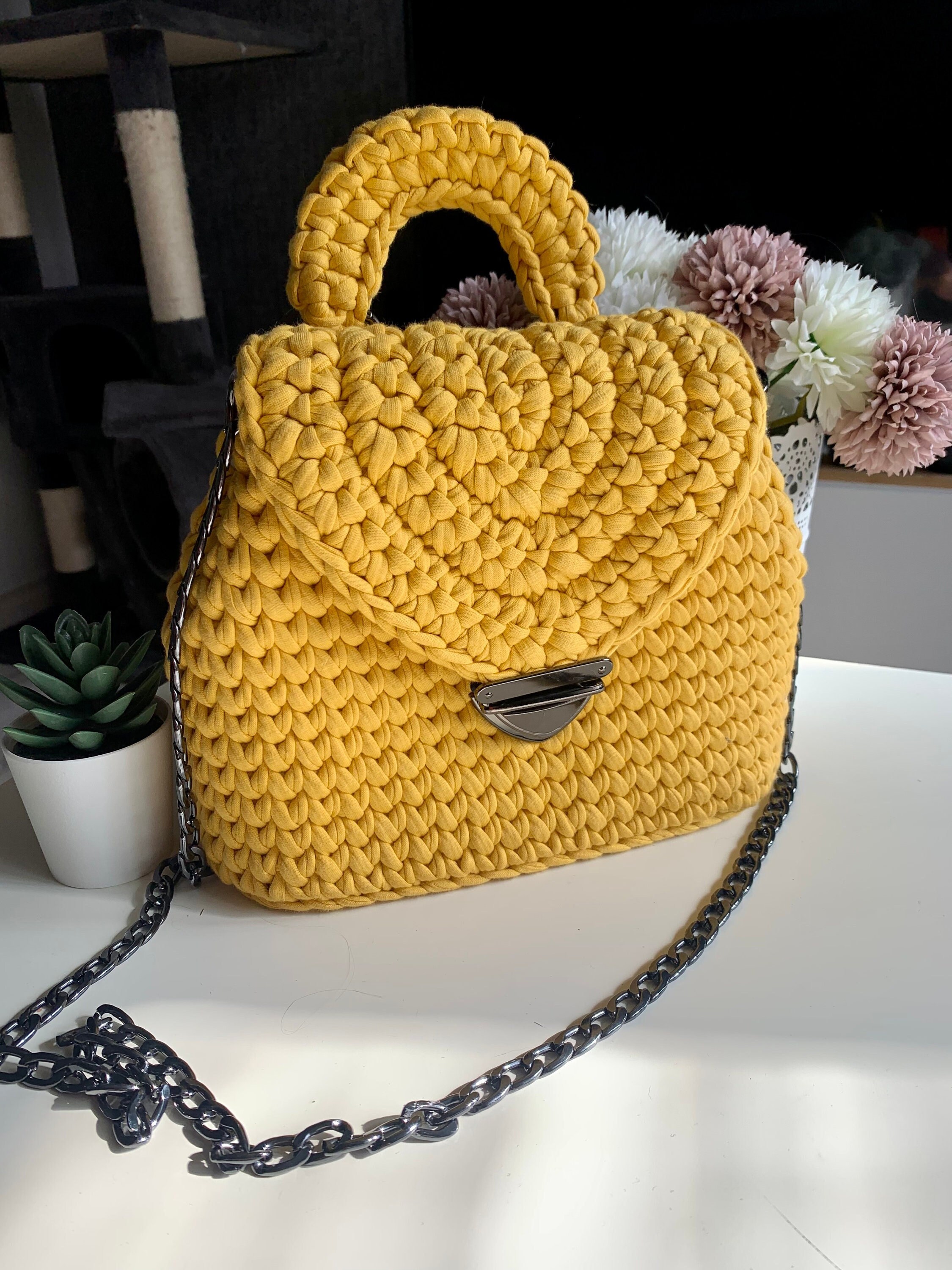 Yellow Handbag Etsy Singapore