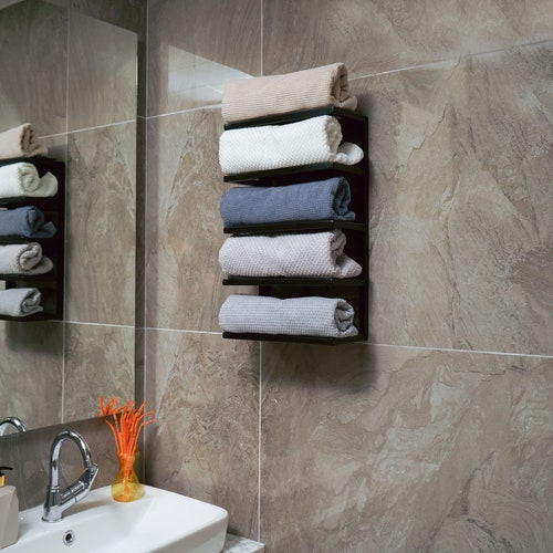Towel Storage for Bathroom Multiple Towel Rack Bathroom Etsy
