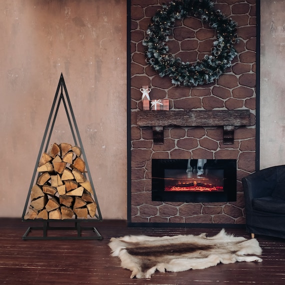 Christmas tree log holder hot sale