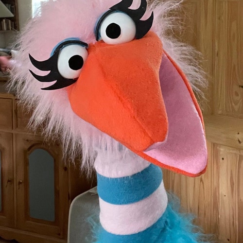 Bird Puppet Pattern PDF digital Download Etsy