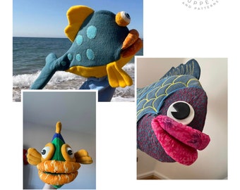 Fish Puppet Pattern PDF