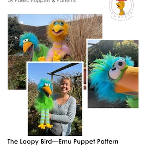 The Loopy Bird Puppet Pattern