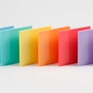 3mm Perspex Sweet Pastles Acrylic Sheets Paper sizes