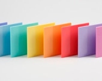 3mm Perspex Sweet Pastles Acrylic Sheets Paper sizes
