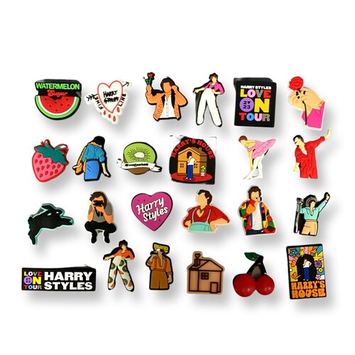 Harry Styles Inspired Croc Charm Harry Styles Decorative Etsy UK