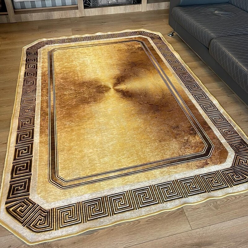 Gold Oriental Rug - Etsy