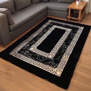 LV Custom Rug, biggest rug l've done so far 6X5ft - - Sold✨ - - Commis