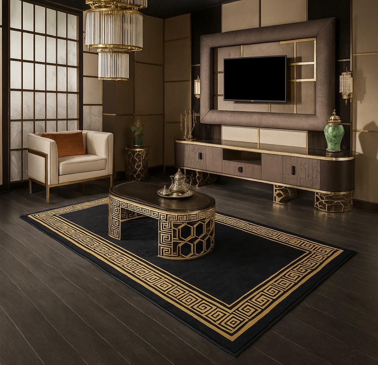 Luxury rug texture