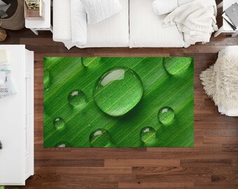 Water Print Rug Water Drop Pattern Art - Etsy