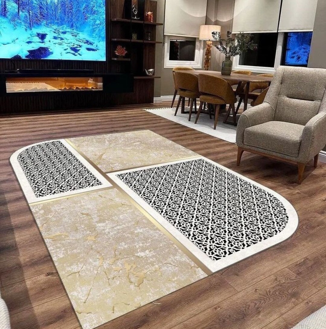Groot gebied tapijt antislip tapijt voor woonkamer slaapkamer mode roze