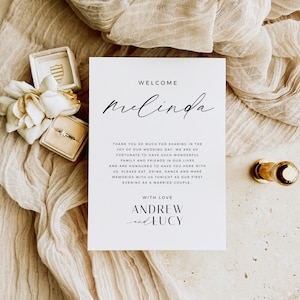 Tarjetas de agradecimiento lugar de boda, configuración de lugar de agradecimiento imprimible con nombres, tarjeta de agradecimiento de boda, tarjeta de agradecimiento de invitado - VP001