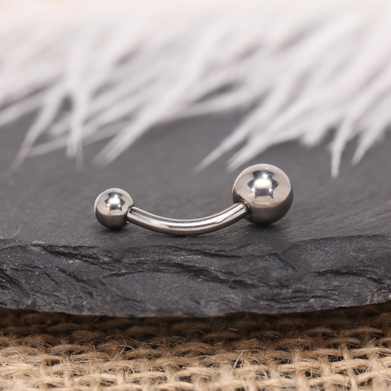 14G Opal Ball Navel Ring Belly Button Piercing Internal Thread G23 Titanium Gold Silver Rose Gold White Blue Purple Opal Dainty Body Jewelry image 9