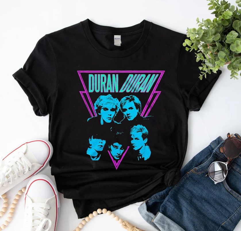 Discover Duran Duran T-Shirt Classic Band Tour Concert T-Shirt, Duran Duran Rock Band Members Tee