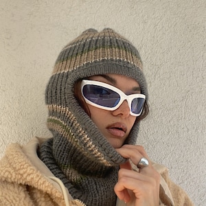 A Knitted Balaclava Of The Corecct Anatomical Shape