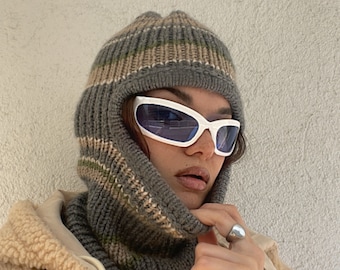 A Knitted Balaclava Of The Corecct Anatomical Shape