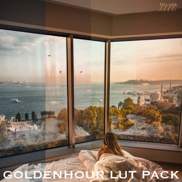 3 Goldene Stunde LUTs Pack | Lightroom, Photoshop, AfterEffects, Premiere Pro, DaVinci Resolve