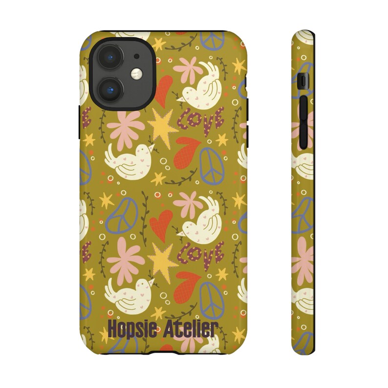 Hopsie Atelier Peace Pattern Phonecase image 2