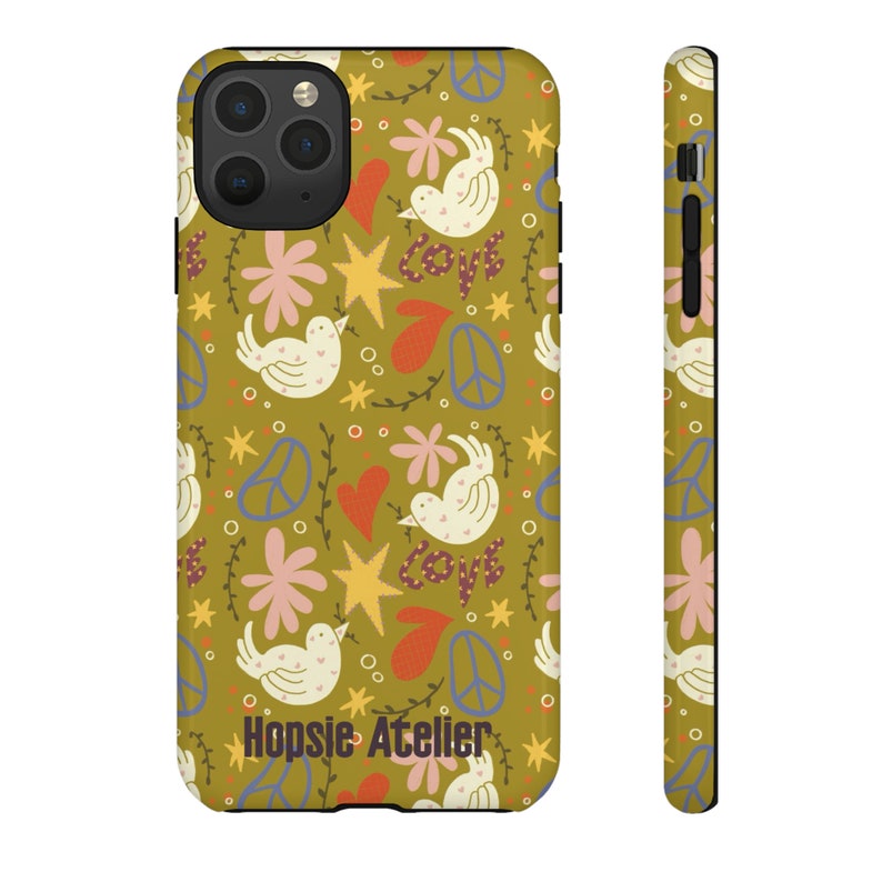 Hopsie Atelier Peace Pattern Phonecase image 6