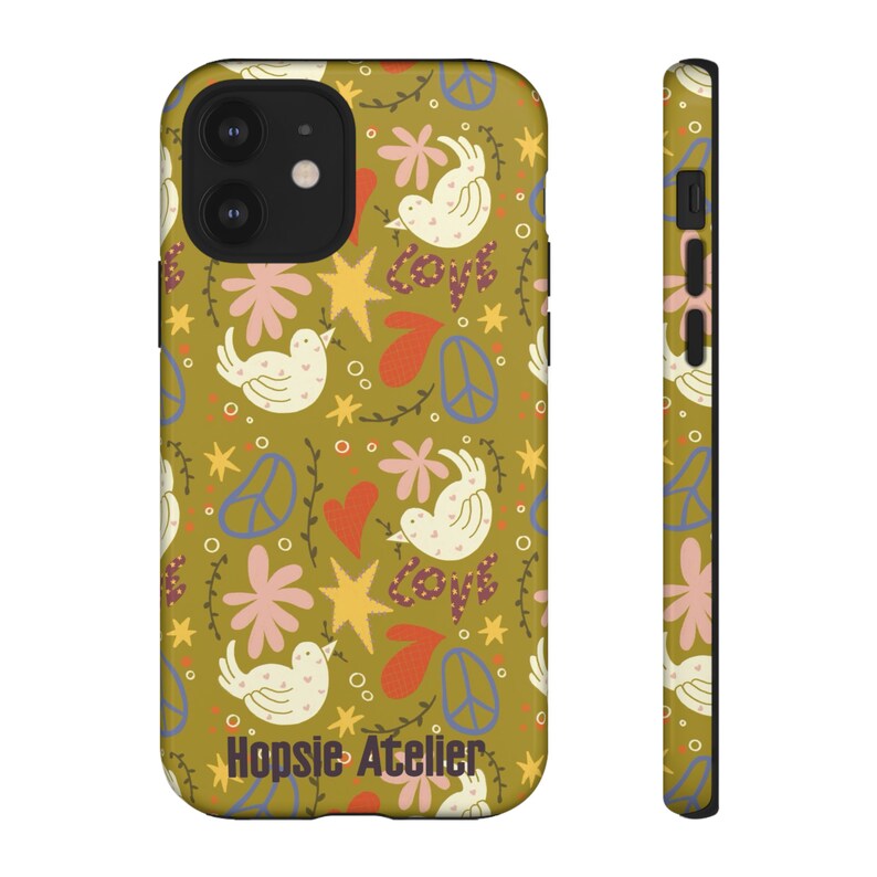 Hopsie Atelier Peace Pattern Phonecase image 10