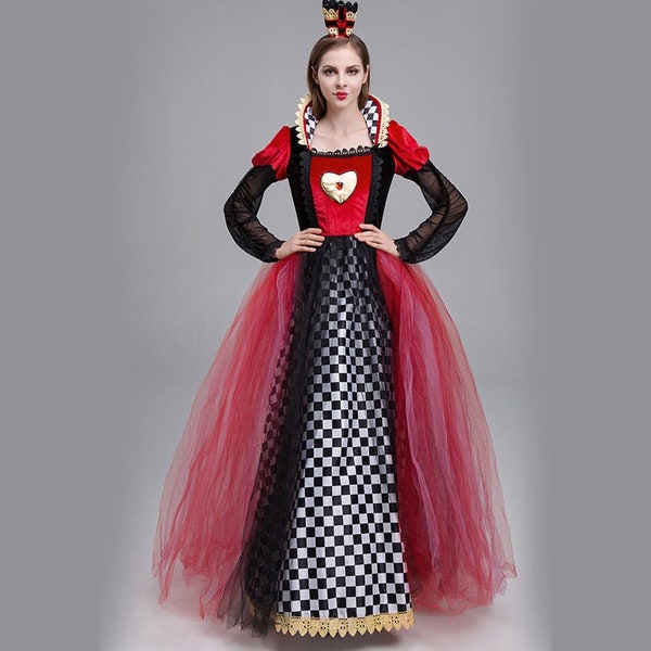 Red Queen Costume - Etsy