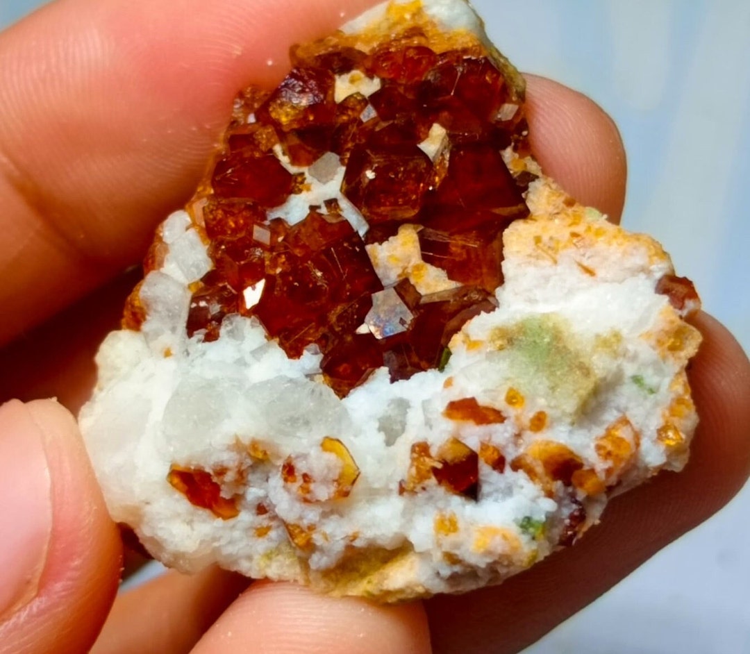 Garnet Specimen With Quartz Red Garnet Specimen, Rare Garnet Crystals ...