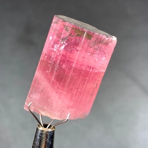Pink Tourmaline Crystal: Raw Gemstone from Afghanistan (47 Carats)