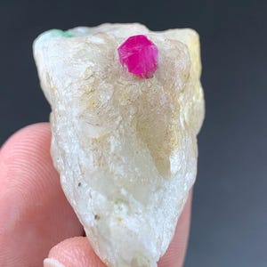Afghan Ruby Specimen: 83 Carats, 37mm