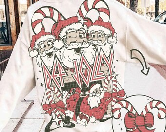 Def Jolly Png-Retro Christmas Santa Png, Kid Christmas Sublimation Design, Santa Png, Christmas Png, Funny Christmas Png, Coquette Christmas