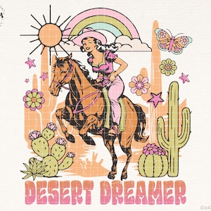 Desert Dreamer Png, Boho Western Png, Western Desert Png, Western Cowgirl Png Sublimation Design Download, Desert Vibes, Country Western Png
