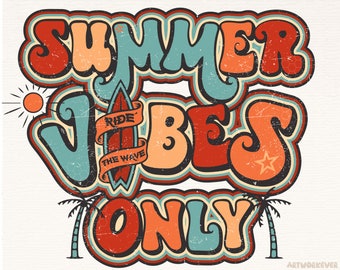 Imágenes PNG de ambiente veraniego, imágenes PNG de verano retro, imágenes PNG de tabla de surf, imágenes PNG de playa, vida playera, sublimación de verano, diseños de camisetas de verano, PNG para sublimación