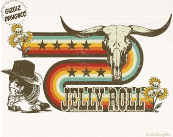 Cantante de rock estadounidense retro Jely Rol, PNG, Hijo del pecador, PNG occidental, Descarga digital, PNG sublimación, Camisa country western