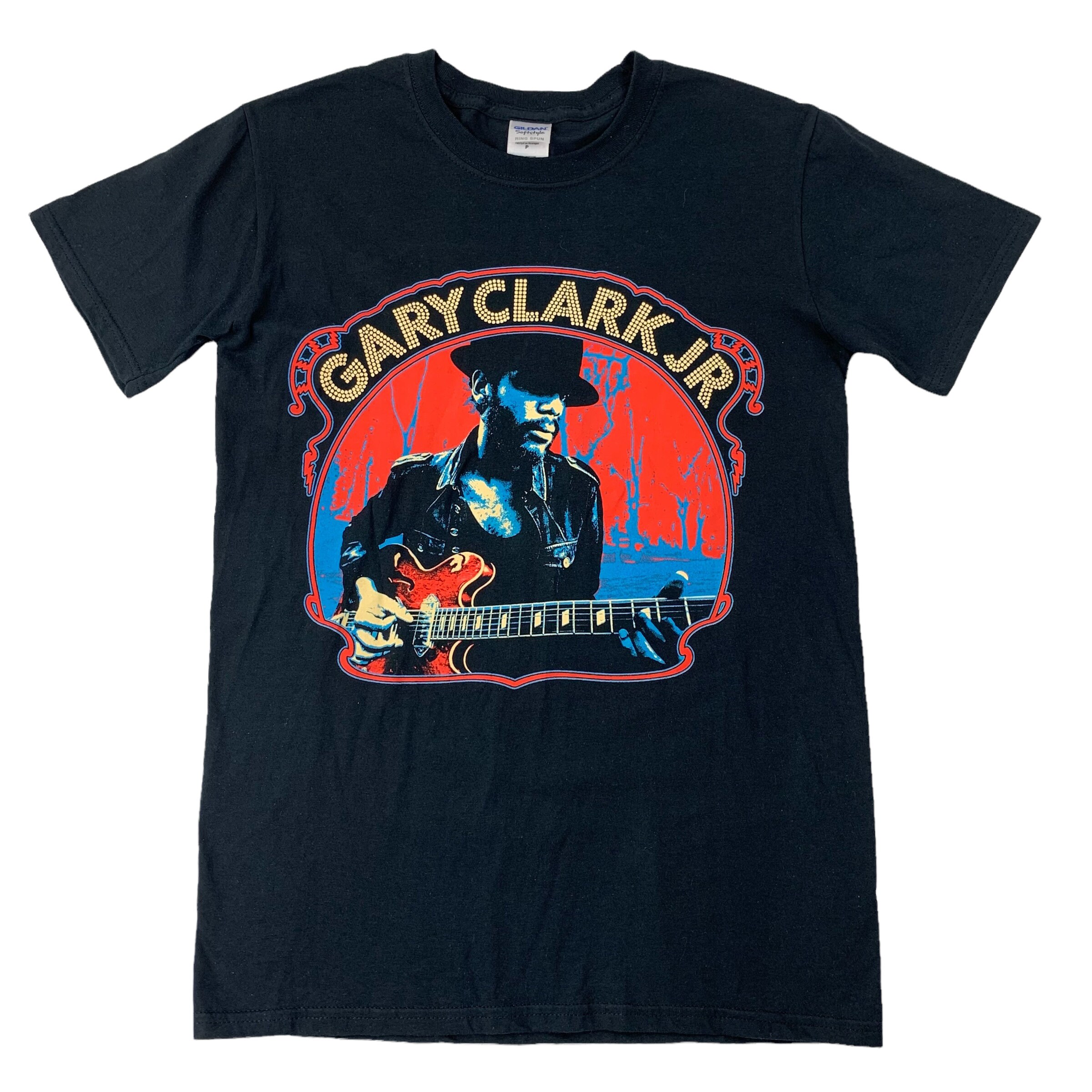 Gary Clarke Double Sided Graphic Tour Tee Music Band Tshirt Black S Etsy