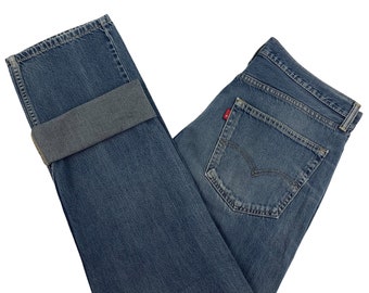 Levi's 505 RARE Blank Tag Denim Levi's Jeans Blue W36 L32