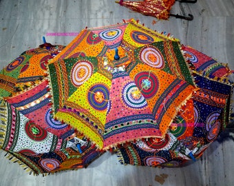 Indian Wedding Umbrella Handmade Umbrella Decorations Parasols Cotton Umbrellas