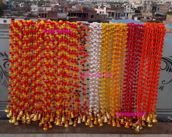 30 PC free shiping Multicolor Indian pom pom Wedding Party Decoration Christmas , , Gota Hangings Tassels. Mehndi Decor, Backdrop,Pom Pom
