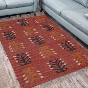 Turkish Indian Multi Kilim Runner Rug | Handwoven Wool Jute Rug |Handmade Kilim Dhurrie Rug|Motifs Oriental Traditional Indian Geometric Rug