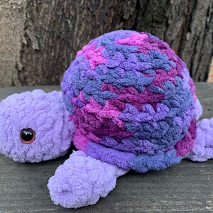 Plush Crochet Turtle