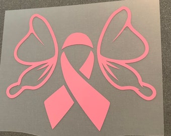 Cancer Butterfly Ribbon