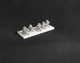 Elite Troop G.I. Unit, compatibel met 6mm-spellen, 3D-geprint.