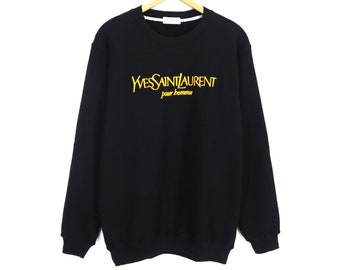 1990s Bootleg Chanel Embroidered Sweatshirt — Wayward Collection