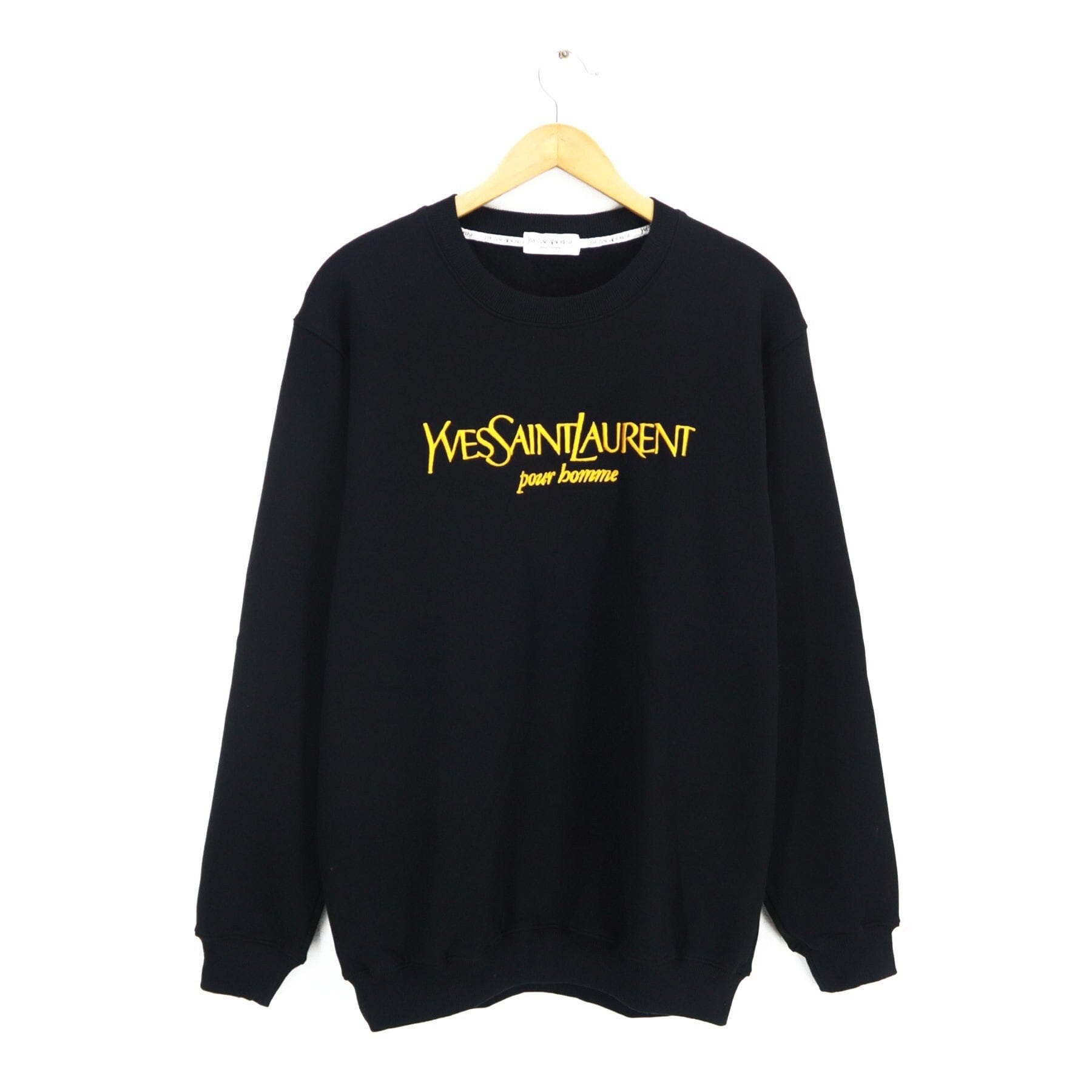 Vintage 90s Yves Saint Laurent Pour Homme Sweatshirt YSL - Etsy