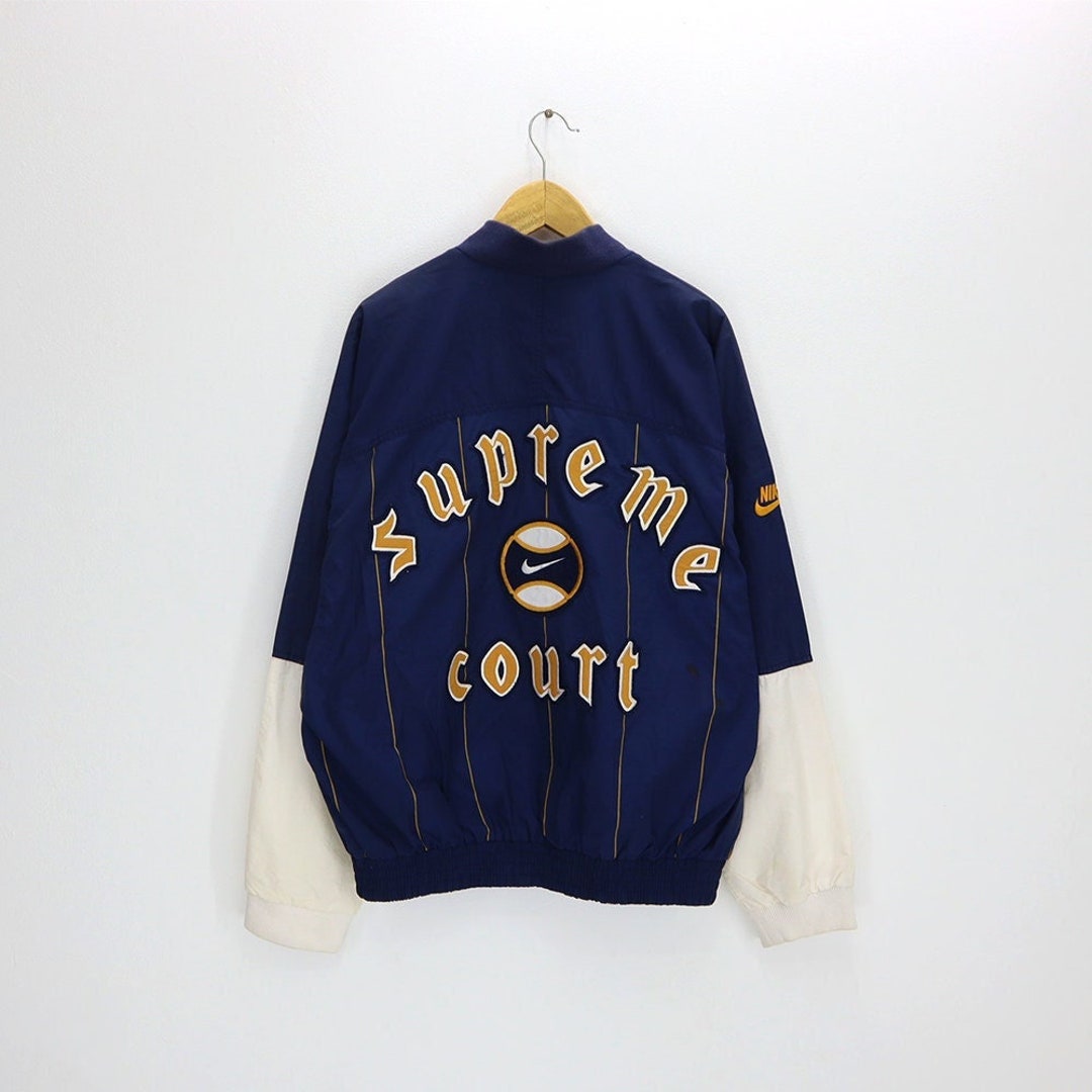 Rare Vintage 90s NIKE SUPREME COURT Tennis Bomber Jacket Size - Etsy Sweden