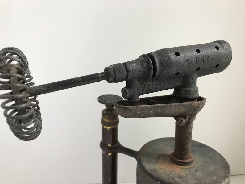 ANTIQUE Brass HOT BLAST Blow Torch/lamp Turner Brassworks Etsy