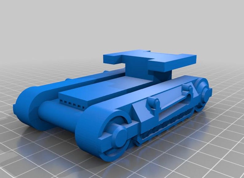Killdozer STL 3D Print Files | Tread on Them Killdozer Model - Etsy