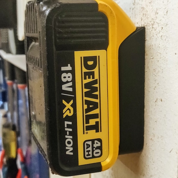 3d Printer Files Dewalt Battery Holder Etsy