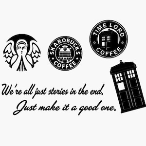 Dr. Who Bundle - Silhouette, Cricut, laser engraving - SVG