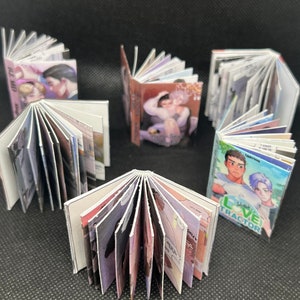 Pre-made Mini BL Books -Yaoi - Manga - Manhwa- spicy-fluffy