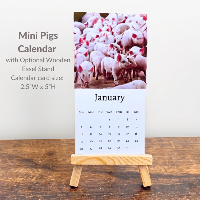 Desk Calendar Etsy