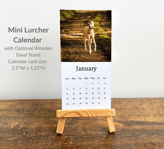 2026 Dog Calendar with Easel 2026 Dog Calendar with Easel