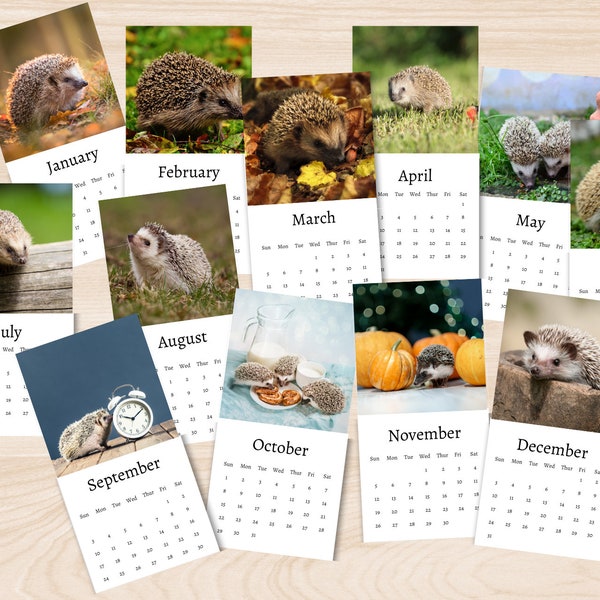 Desk Calendar Etsy UK
